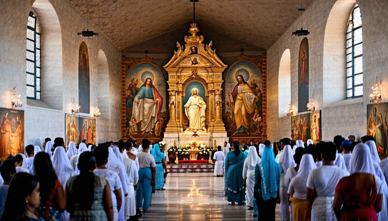 Imagen espiritual representando los servicios del Templo San Judas Tadeo
